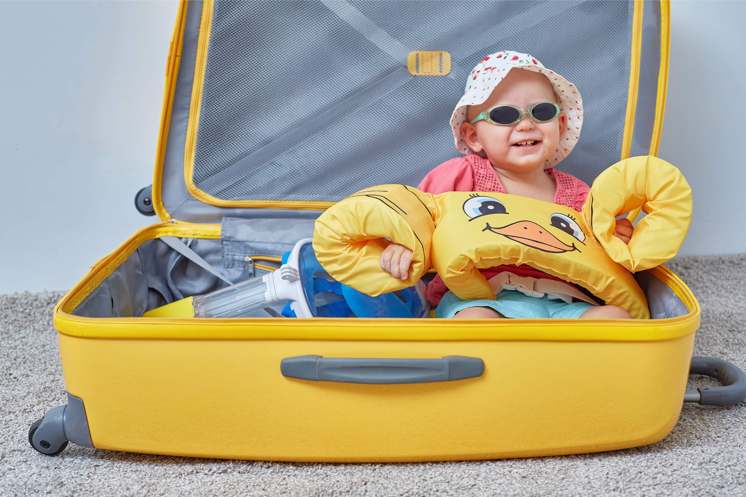 Tips para sobrevivir las primeras vacaciones con tu bebé
