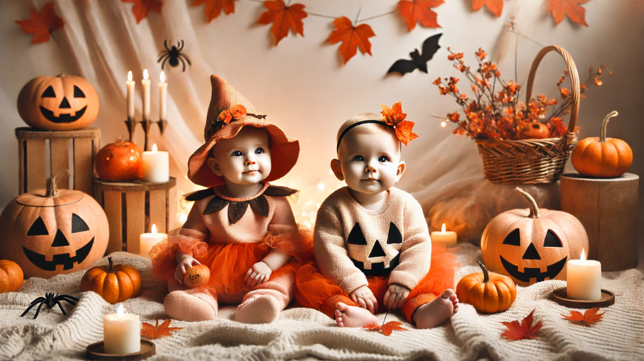 Nombres para bebés inspirados en halloween