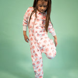 Pijama Enteriza Térmica Monster Cloud Coral