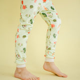 Pijama 2p térmica Festa Veggie green