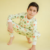 Pijama 2p térmica Festa Veggie green