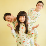 Pijama 2p térmica Festa Veggie green