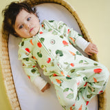 Pijama Enteriza térmica Festa Veggie Green