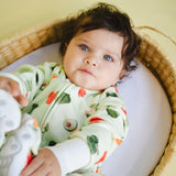 Pijama Enteriza térmica Festa Veggie Green