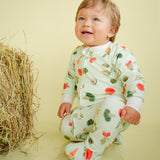 Pijama Enteriza térmica Festa Veggie Green