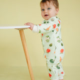 Sleeper Romper térmico Festa Veggie Green