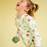 Sleeper Romper térmico Festa Veggie Green