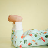 Sleeper Romper térmico Festa Veggie Blue