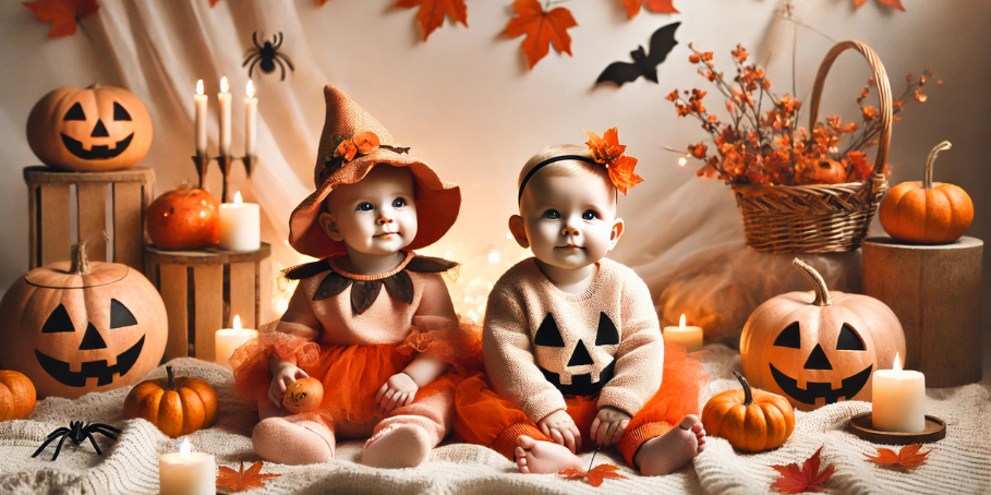 Nombres para bebés inspirados en halloween
