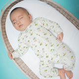 SAMPLE Sleeper Romper en algodon Palm 3-6m