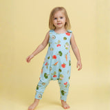 Harem Romper Festa Veggie Blue