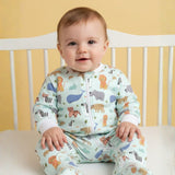 Pijama Enteriza térmica Mini Zoo Blue