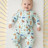 Pijama Enteriza térmica Mini Zoo Blue