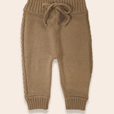 SAMPLE Braided Pants Knit - Color Camel