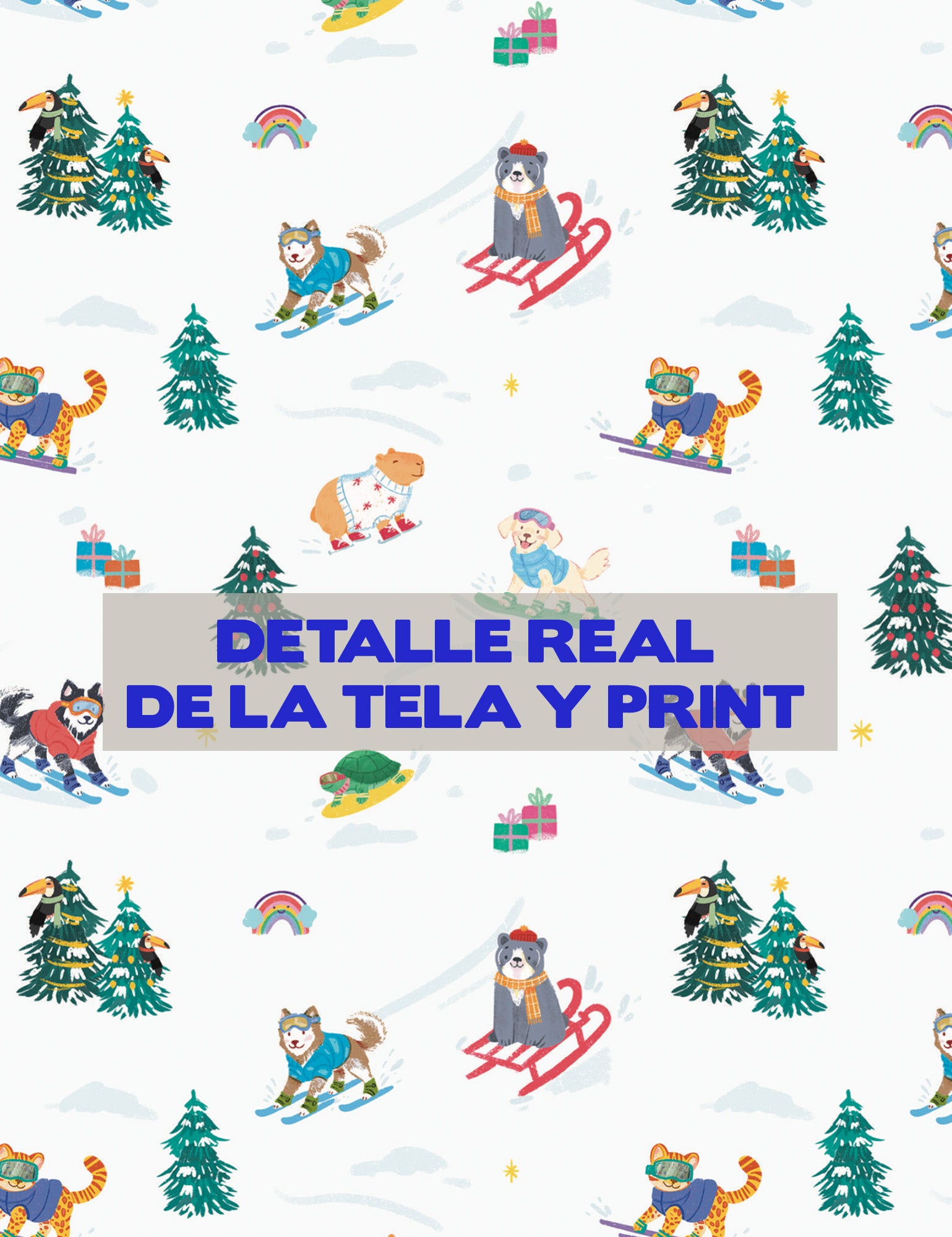 Pijama Enteriza térmica Aventura Andina NAVIDAD