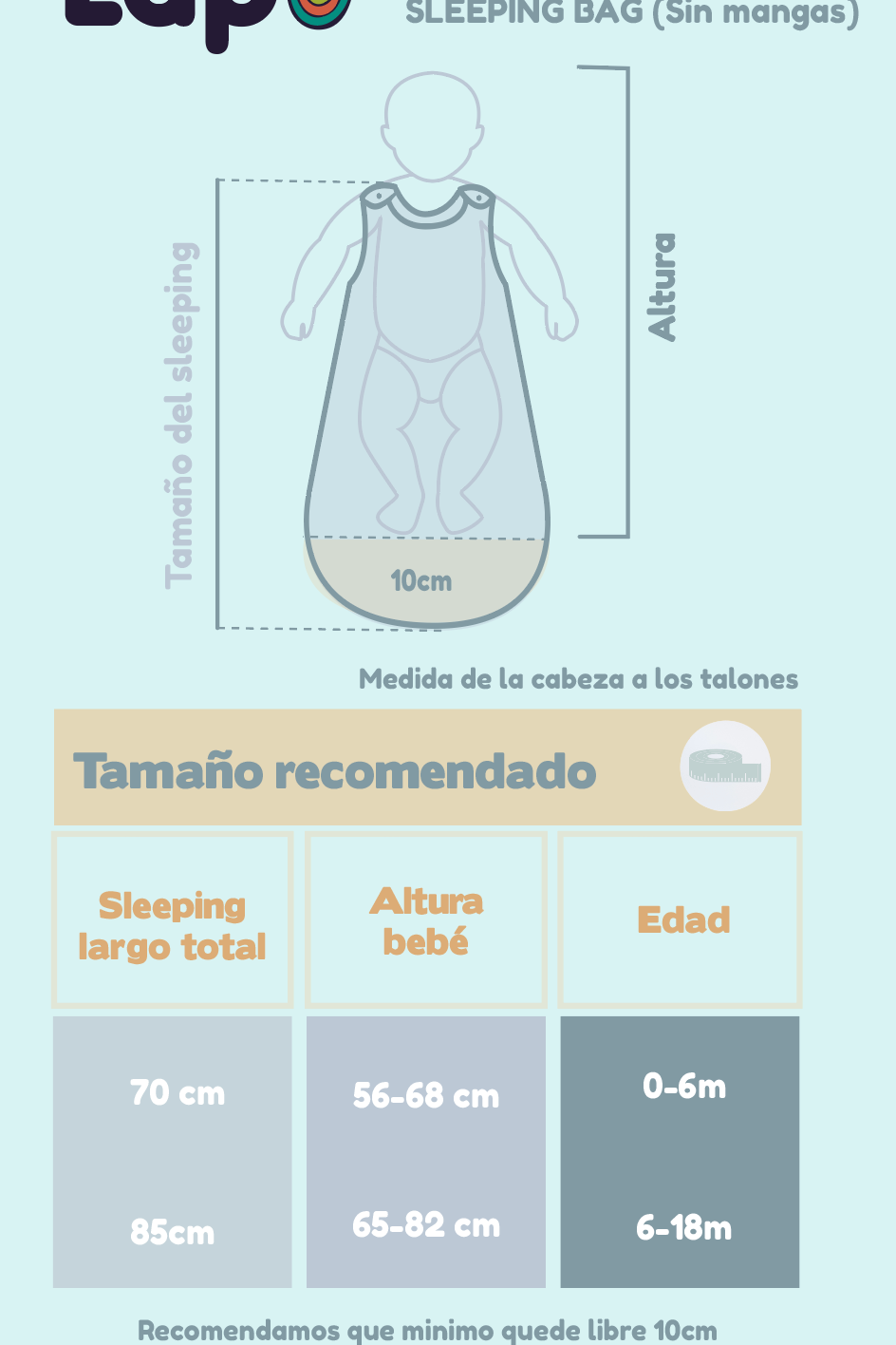 Sleeping Bag Mangas Removibles TOG 2.5 My Dream