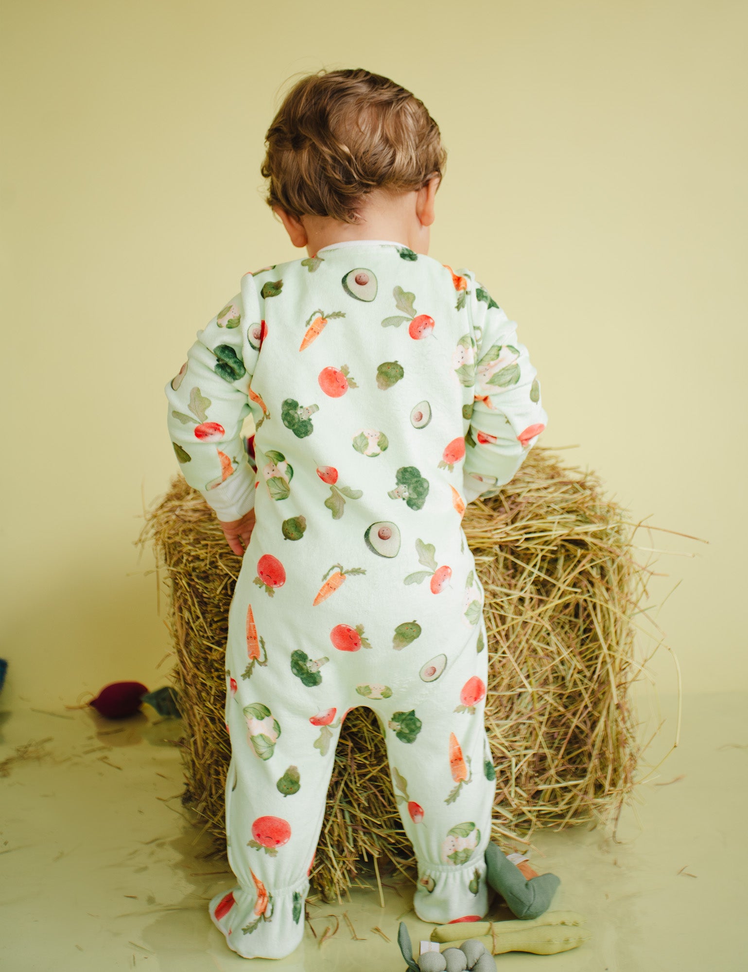 Pijama Enteriza térmica Festa Veggie Green