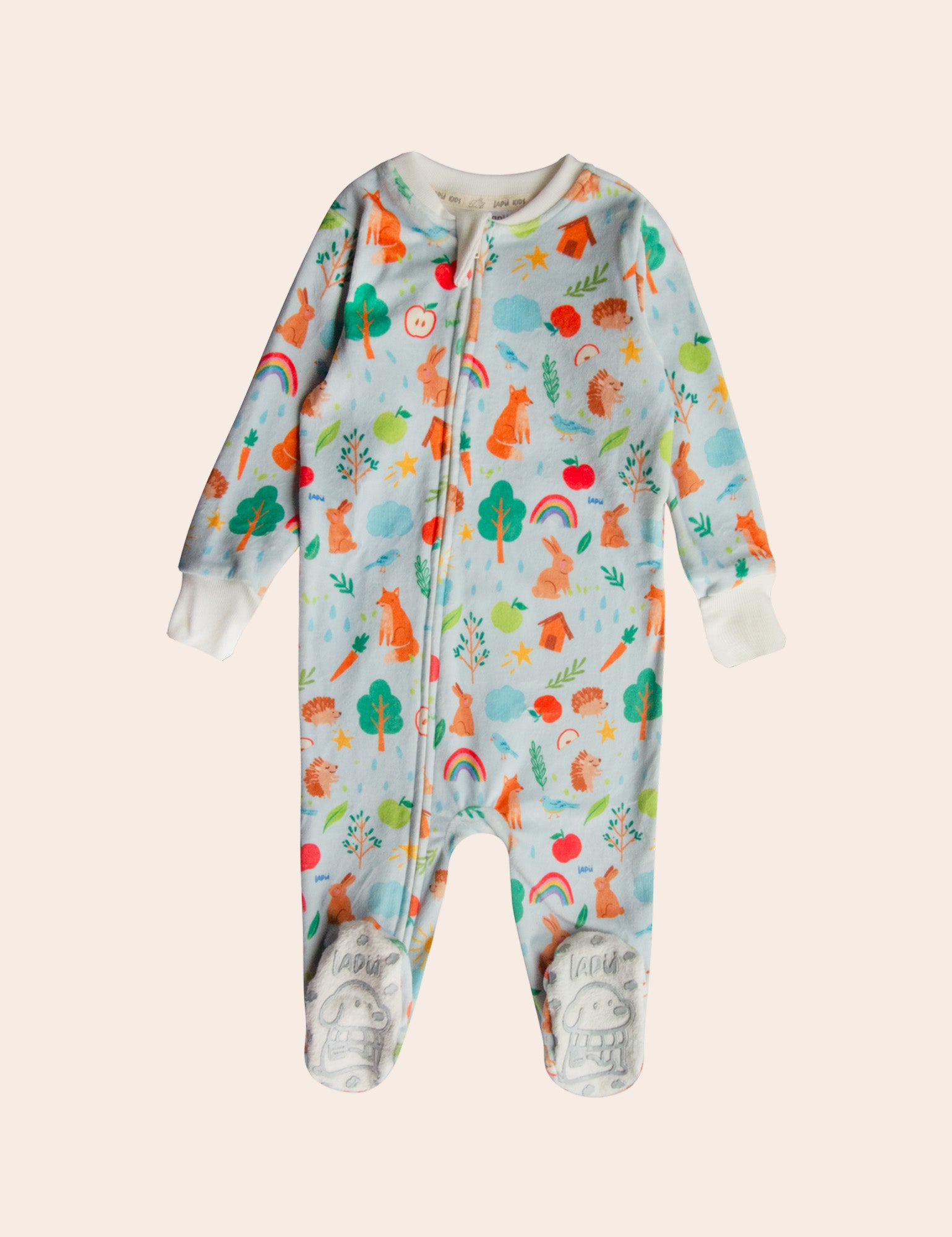 Pijama Enteriza térmica Amigos del Bosque Blue