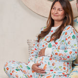 Pijama 2p térmica Mujer Amigos de Bosque Blue
